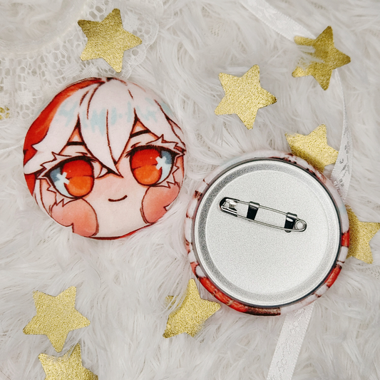 Genshin Impact Plush Buttons