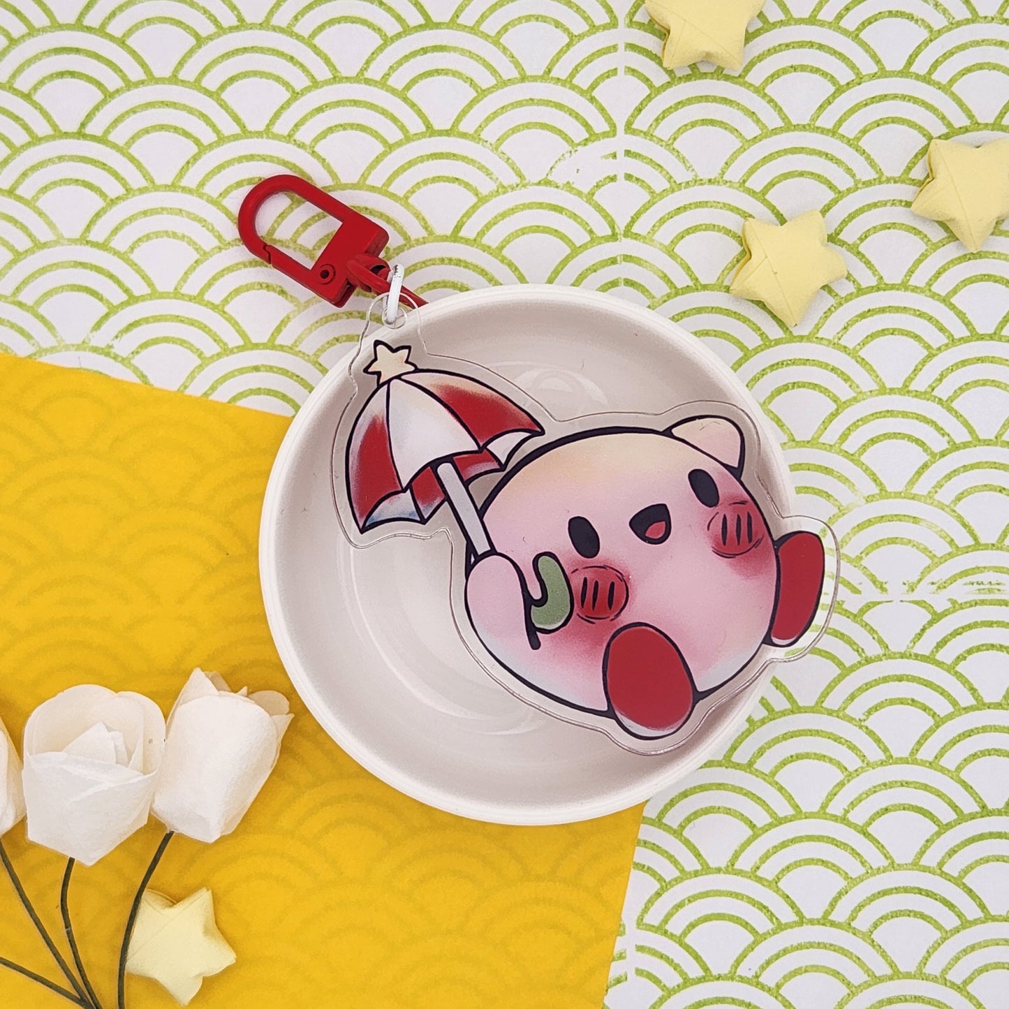 Pink Boi Acrylic Keychain