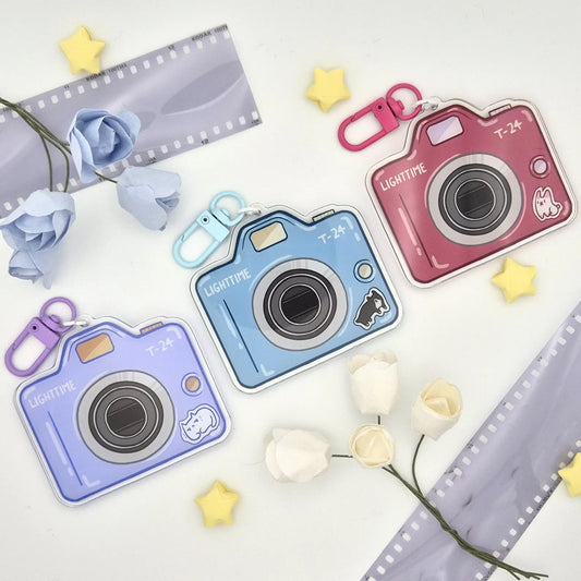 Link Click Acrylic Camera Keychains