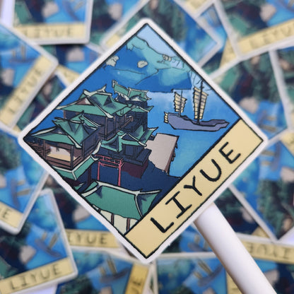 Teyvat Travel Stickers