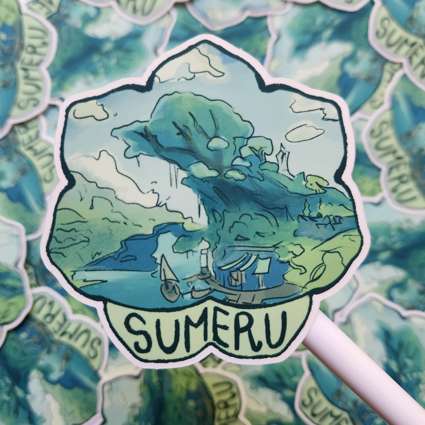 Teyvat Travel Stickers