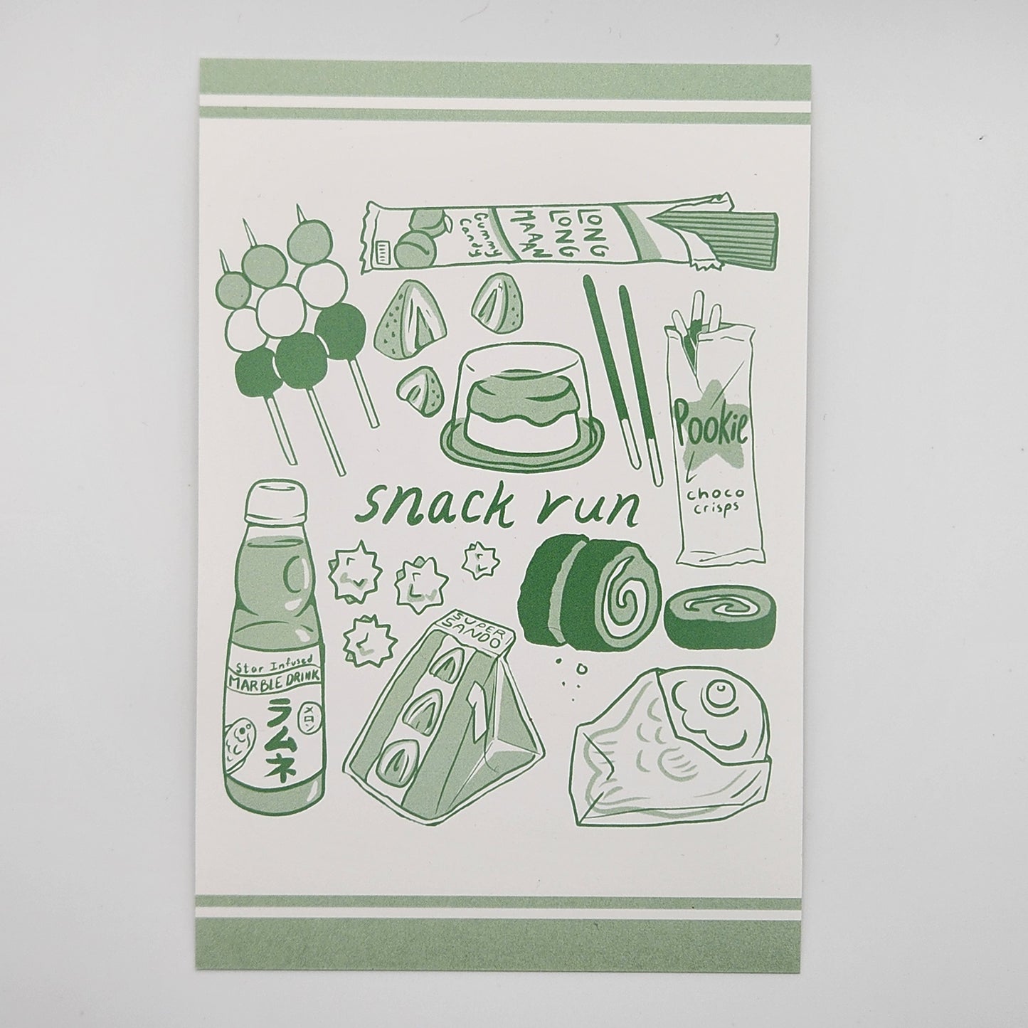 Snack Run Mini Print
