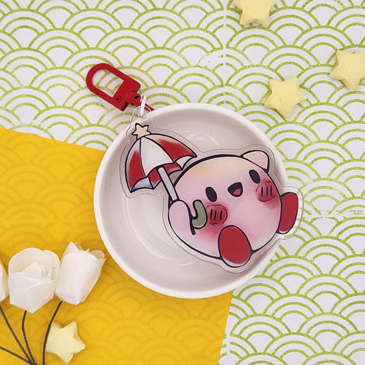 Pink Boi Acrylic Keychain