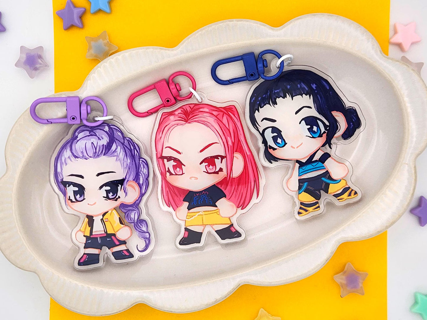 KPopMonster Hunters Acrylic Keychains