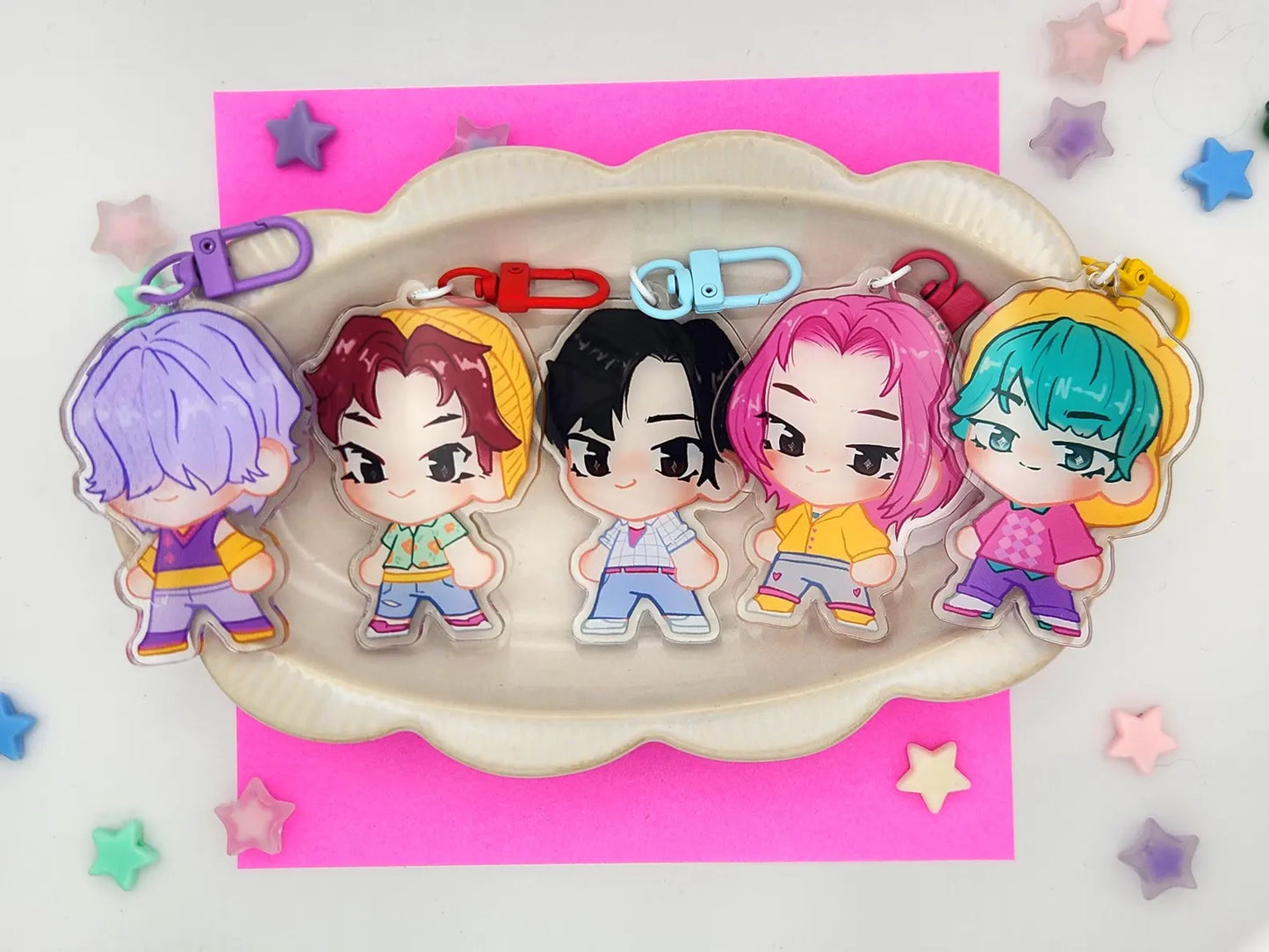KPopMonster Hunters Acrylic Keychains