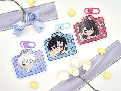 Link Click Acrylic Camera Keychains