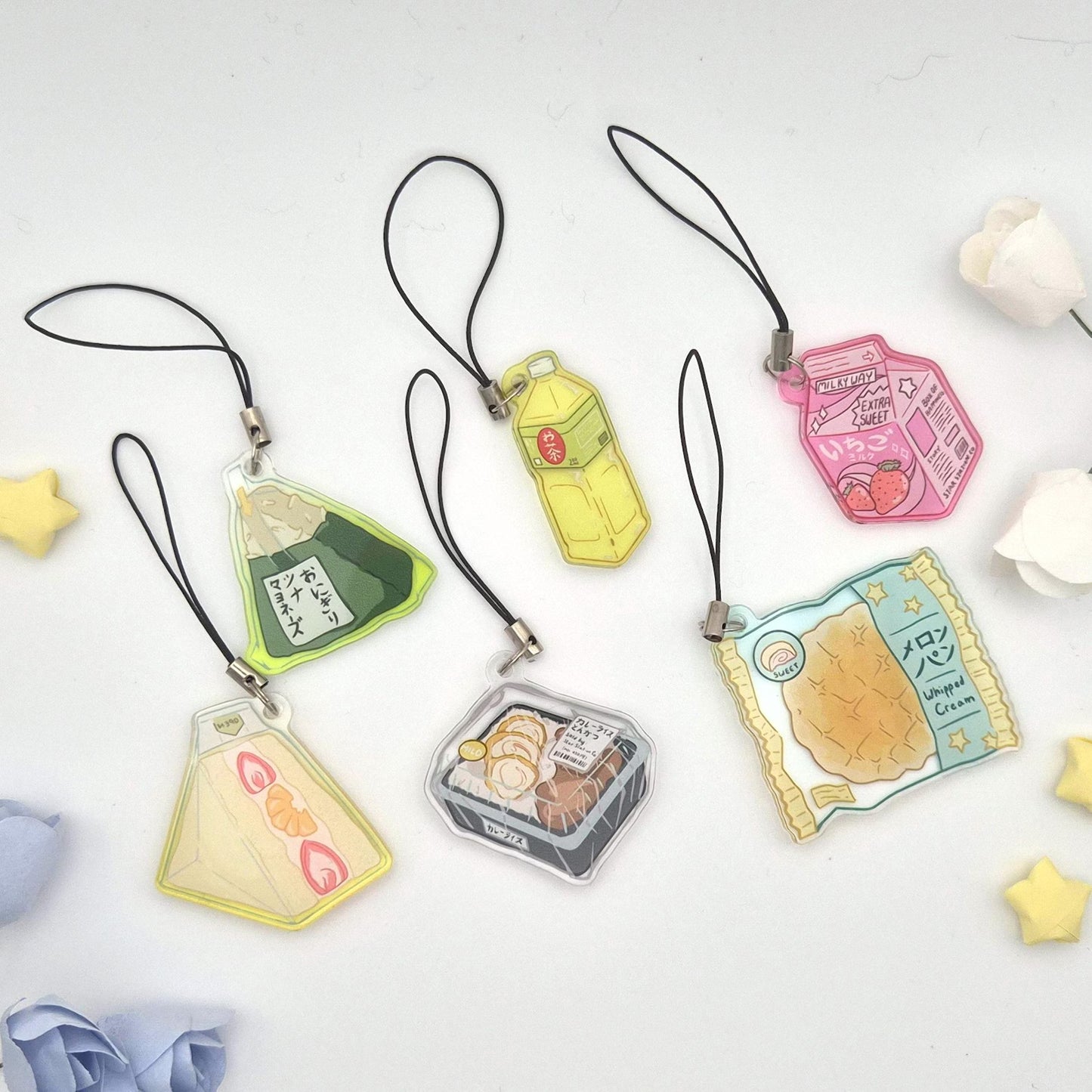Conbini Snack Cell Phone Charms