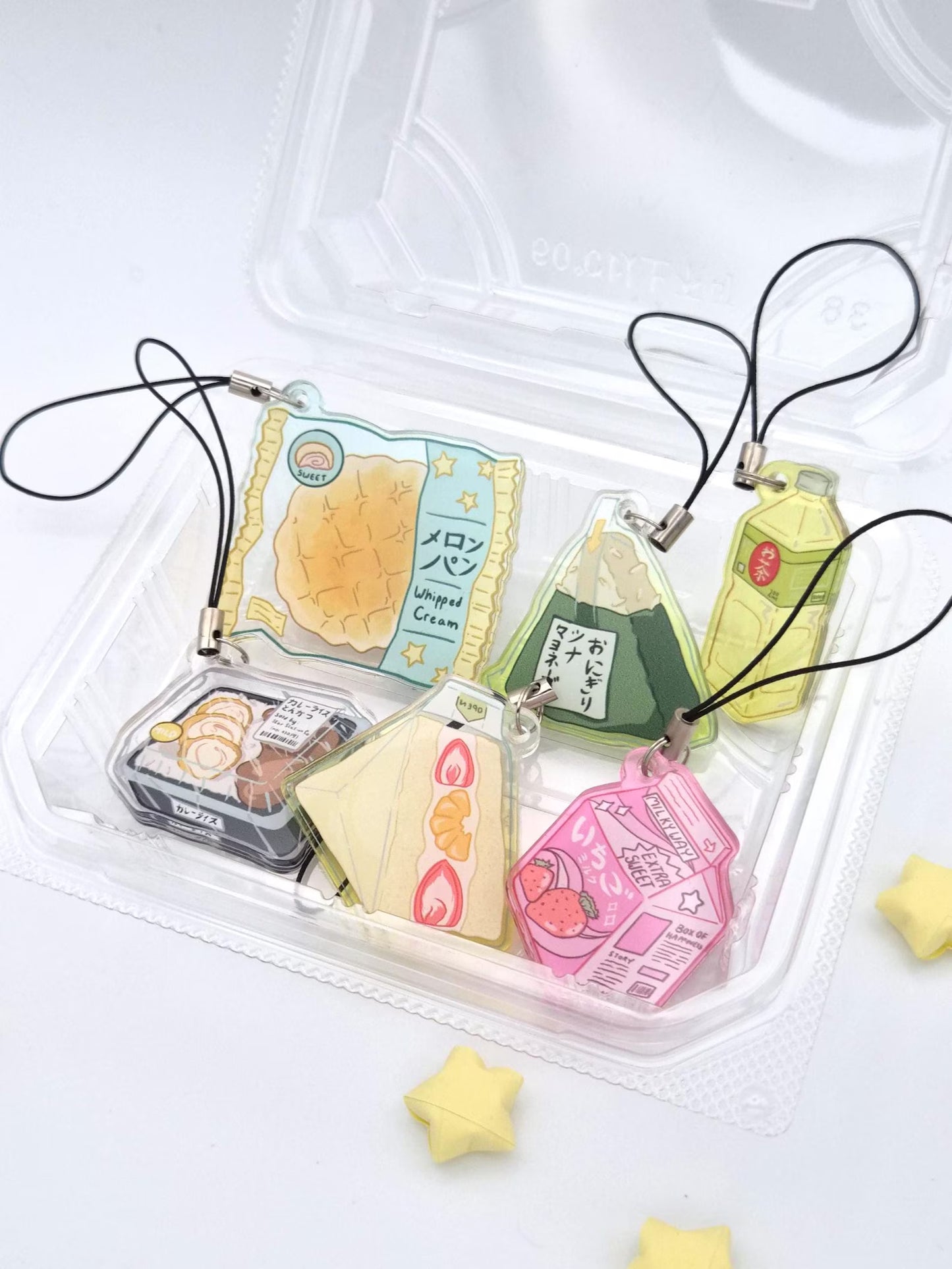 Conbini Snack Cell Phone Charms