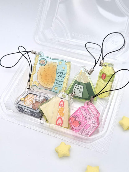 Conbini Snack Cell Phone Charms