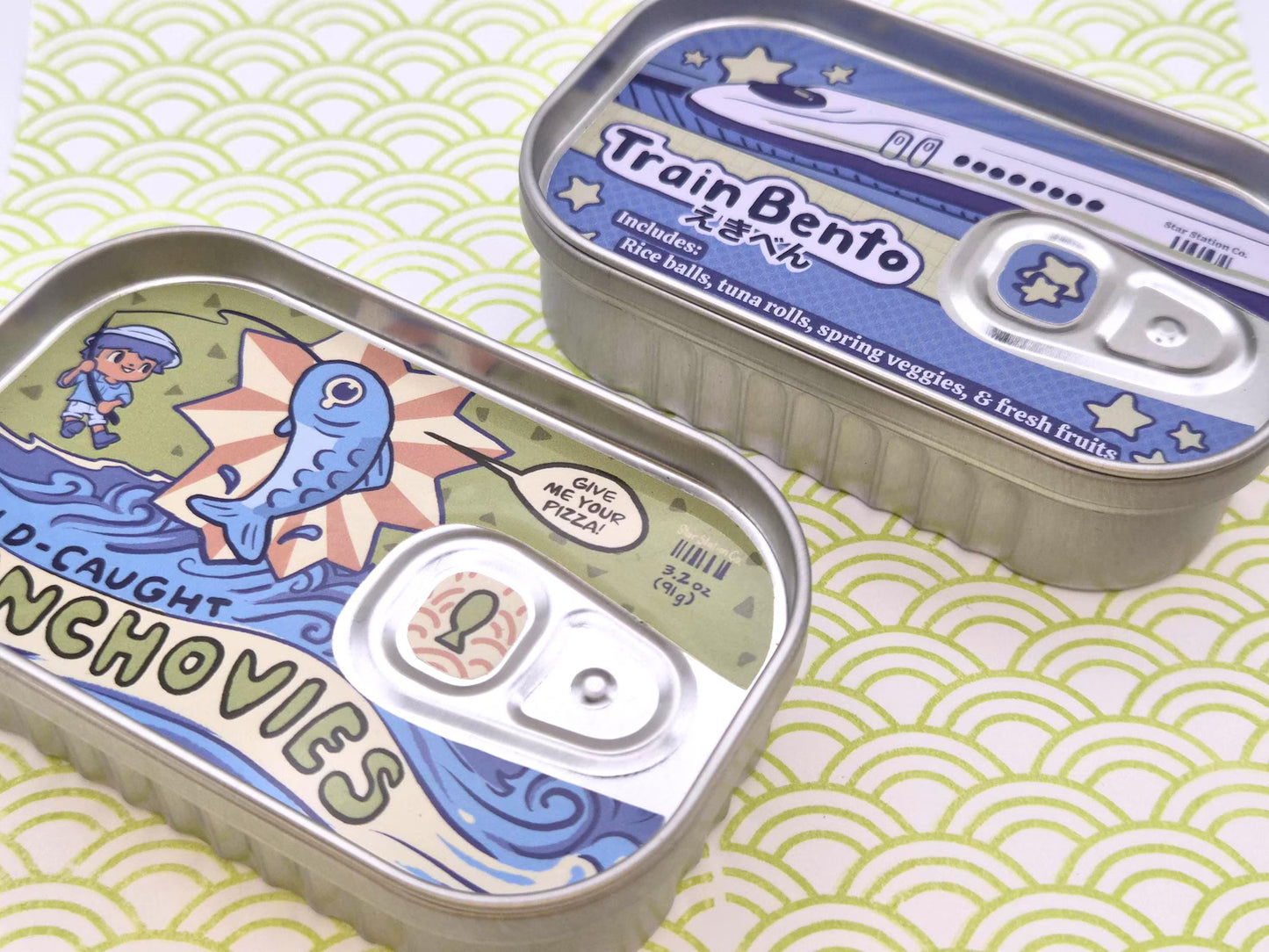 Sardine Trinket Tins