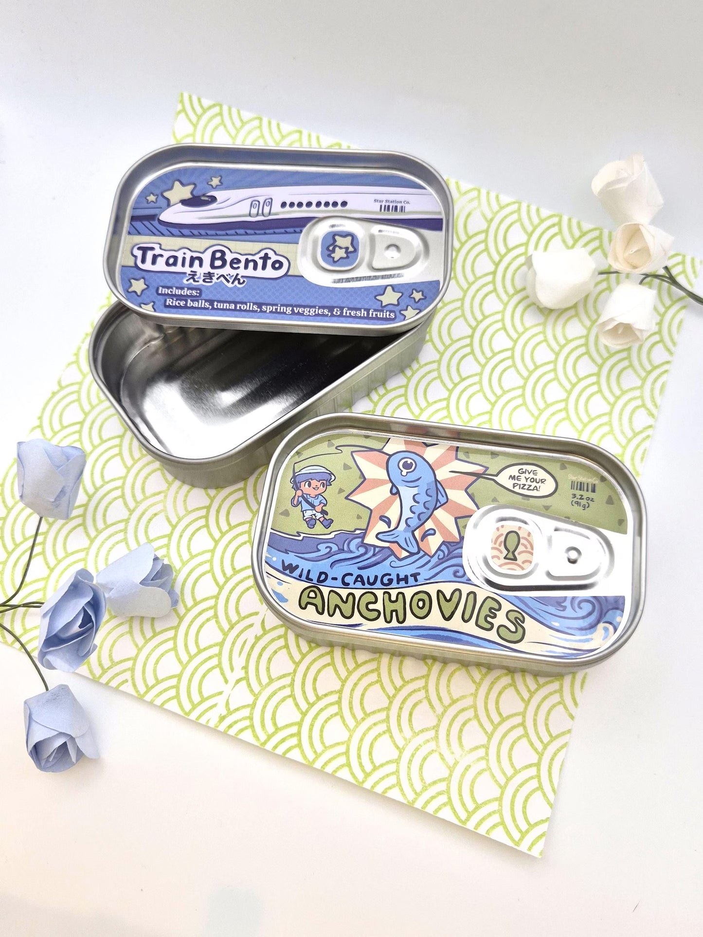 Sardine Trinket Tins