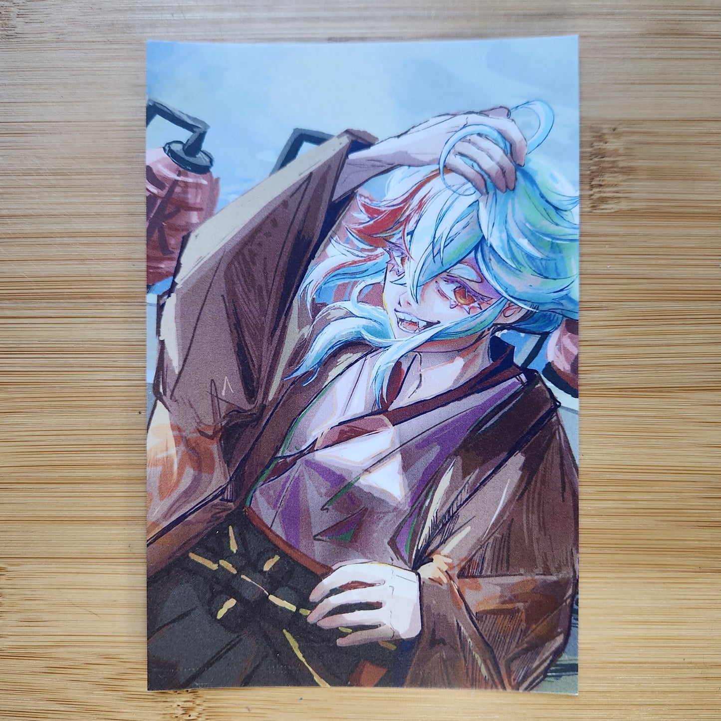 Kaedehara Kazuha Postcard Mini Print